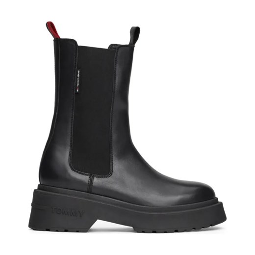 Tommy Jeans Skórzane sztyblety ze sklepu Gomez Fashion Store w kategorii Botki - zdjęcie 184309044