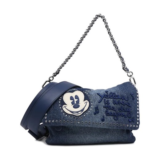 Desigual Torebka na ramię Desigual. x Mickey Mouse | denim ze sklepu Gomez Fashion Store w kategorii Listonoszki - zdjęcie 184309050