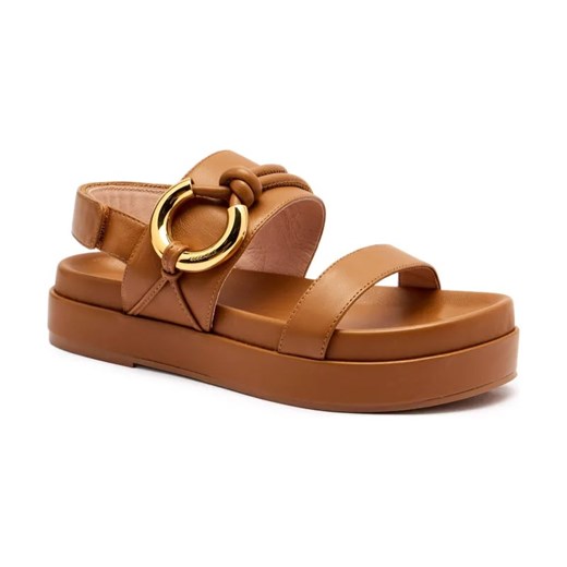 Coccinelle Skórzane sandały Coccinelle Carmy Smooth ze sklepu Gomez Fashion Store w kategorii Sandały damskie - zdjęcie 184309070