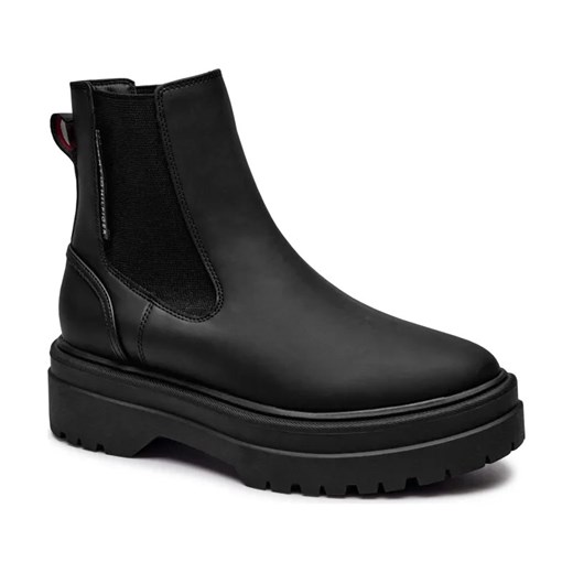 Tommy Hilfiger Sztyblety CHELSEA ze sklepu Gomez Fashion Store w kategorii Botki - zdjęcie 184309094