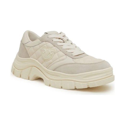 Pinko Skórzane sneakersy MEMPHIS SNEAKER SUEDE/PELLE VI ze sklepu Gomez Fashion Store w kategorii Buty sportowe damskie - zdjęcie 184309120