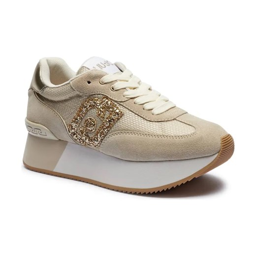 Liu Jo Sneakersy DREAMY 02 | z dodatkiem skóry ze sklepu Gomez Fashion Store w kategorii Buty sportowe damskie - zdjęcie 184309200