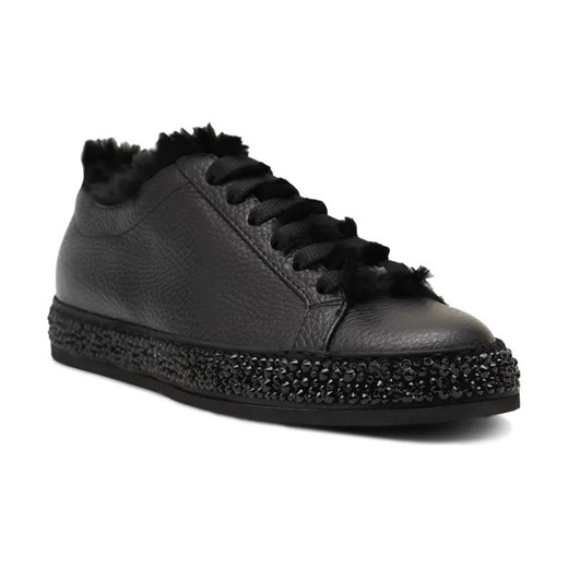 Le Silla Skórzane sneakersy ze sklepu Gomez Fashion Store w kategorii Buty sportowe damskie - zdjęcie 184309240