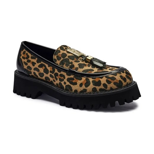 DKNY Loafersy GILLIAN | z dodatkiem skóry ze sklepu Gomez Fashion Store w kategorii Półbuty damskie - zdjęcie 184309244