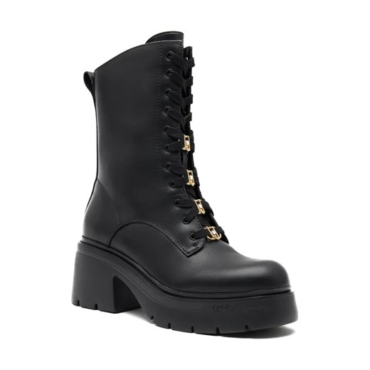 Liu Jo Skórzane botki CARRIE 02 ze sklepu Gomez Fashion Store w kategorii Botki - zdjęcie 184309262