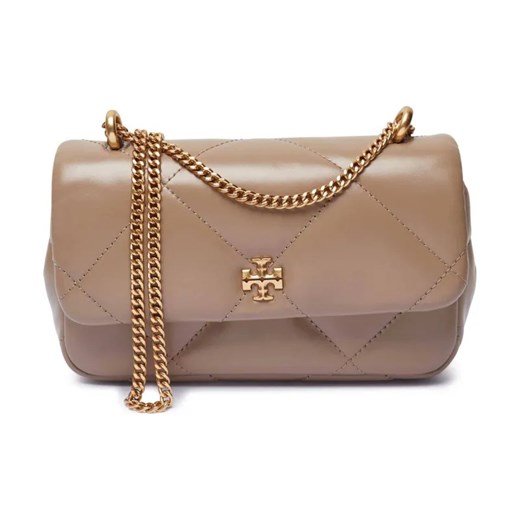 TORY BURCH Skórzana torebka na ramię Kira Diamond Quilt Mini ze sklepu Gomez Fashion Store w kategorii Listonoszki - zdjęcie 184309302