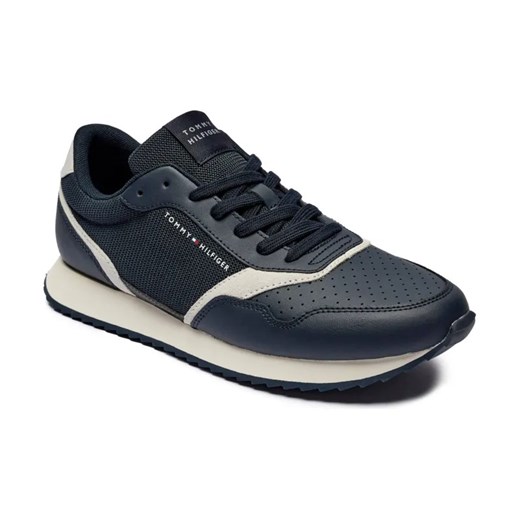 Tommy Hilfiger Skórzane sneakersy RUNNER EVO SEASONAL ze sklepu Gomez Fashion Store w kategorii Buty sportowe męskie - zdjęcie 184309314