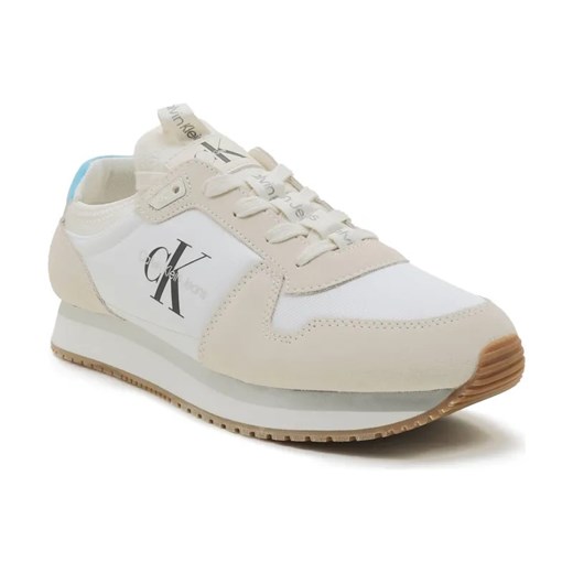 Calvin Klein Jeans Sneakersy | z dodatkiem skóry ze sklepu Gomez Fashion Store w kategorii Buty sportowe męskie - zdjęcie 184309332