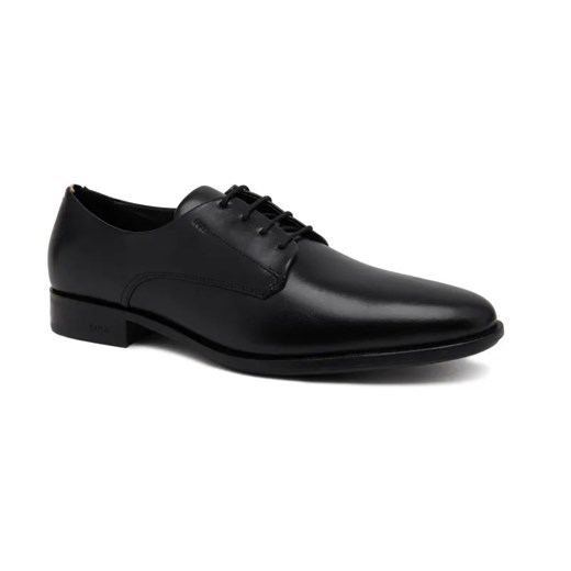 BOSS BLACK Skórzane derby Colby Derb lt N ze sklepu Gomez Fashion Store w kategorii Buty eleganckie męskie - zdjęcie 184309363