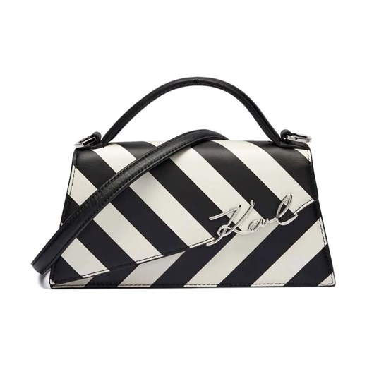 Karl Lagerfeld Skórzany kuferek K/SIGNATURE ze sklepu Gomez Fashion Store w kategorii Kuferki - zdjęcie 184309370