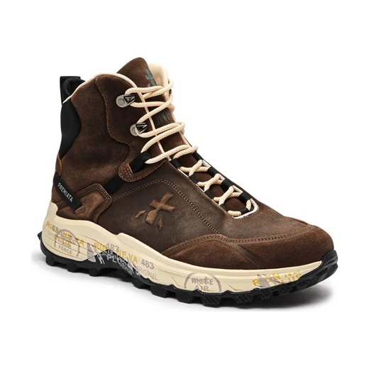 Premiata Skórzane sneakersy SAINTCROSS VAR 326 ze sklepu Gomez Fashion Store w kategorii Buty sportowe męskie - zdjęcie 184309404
