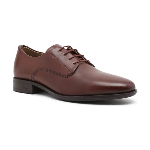 BOSS BLACK Skórzane derby Colby Derb lt N ze sklepu Gomez Fashion Store w kategorii Buty eleganckie męskie - zdjęcie 184309531