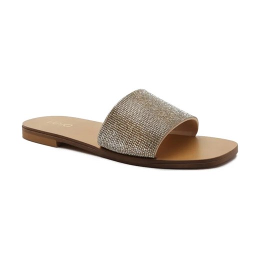 Liu Jo Klapki | z dodatkiem skóry ze sklepu Gomez Fashion Store w kategorii Klapki damskie - zdjęcie 184309551