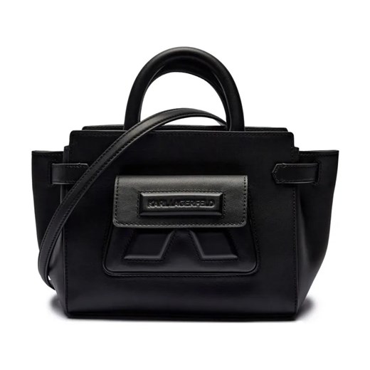 Karl Lagerfeld Skórzany kuferek IKON/K ze sklepu Gomez Fashion Store w kategorii Kuferki - zdjęcie 184309614