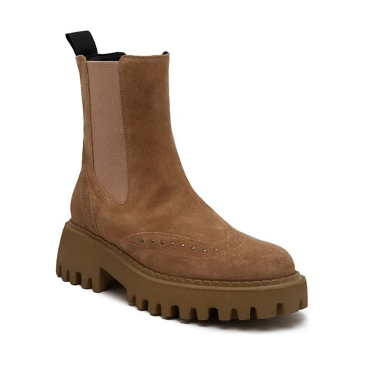 Marc Cain Skórzane sztyblety ze sklepu Gomez Fashion Store w kategorii Botki - zdjęcie 184309751