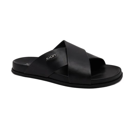Joop! Skórzane klapki ze sklepu Gomez Fashion Store w kategorii Klapki męskie - zdjęcie 184309753