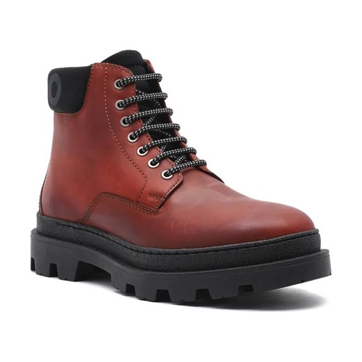 HUGO Skórzane buty Graham ze sklepu Gomez Fashion Store w kategorii Buty zimowe męskie - zdjęcie 184309764