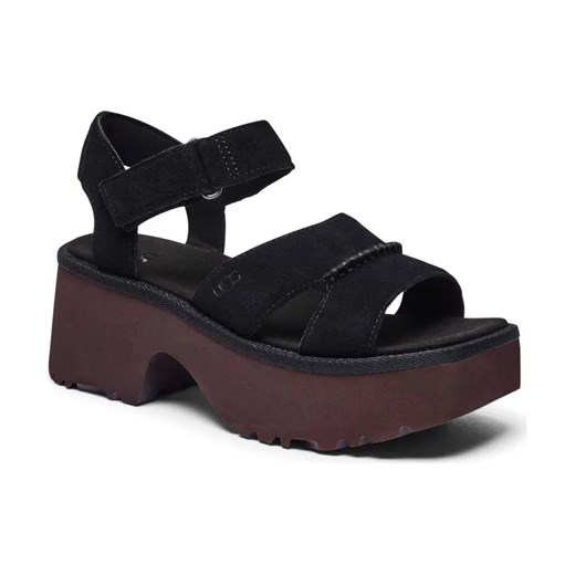 UGG Skórzane sandały W NEW HEIGHTS ANKLE STRAP ze sklepu Gomez Fashion Store w kategorii Sandały damskie - zdjęcie 184309770