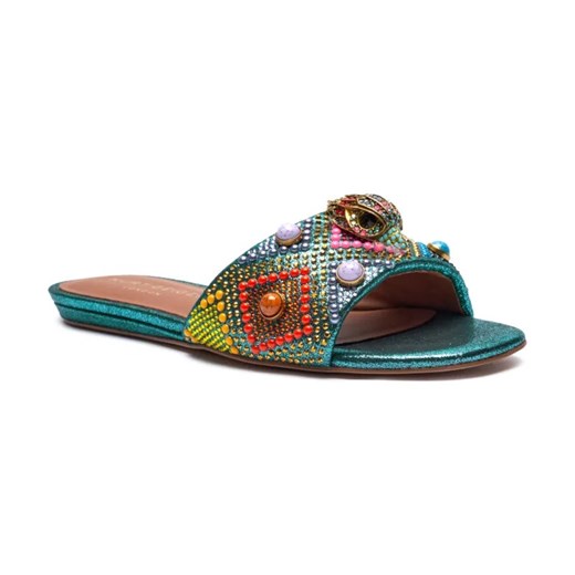 Kurt Geiger Klapki KENSINGTON FLAT JEWEL ze sklepu Gomez Fashion Store w kategorii Klapki damskie - zdjęcie 184309771