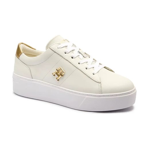 Tommy Hilfiger Skórzane sneakersy ze sklepu Gomez Fashion Store w kategorii Buty sportowe damskie - zdjęcie 184309794