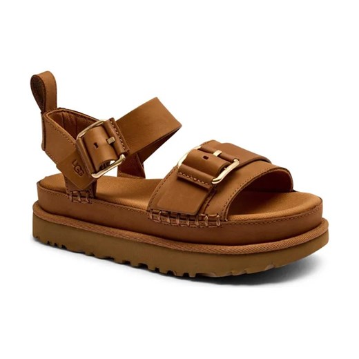 UGG Skórzane sandały W GoldenStar Villa ze sklepu Gomez Fashion Store w kategorii Sandały damskie - zdjęcie 184309841