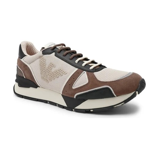 Emporio Armani Sneakersy | z dodatkiem skóry ze sklepu Gomez Fashion Store w kategorii Buty sportowe męskie - zdjęcie 184309874