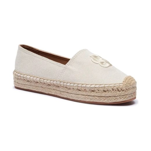 BOSS BLACK Espadryle Madeira_Slon_CVBBRF | z dodatkiem skóry ze sklepu Gomez Fashion Store w kategorii Espadryle damskie - zdjęcie 184309891