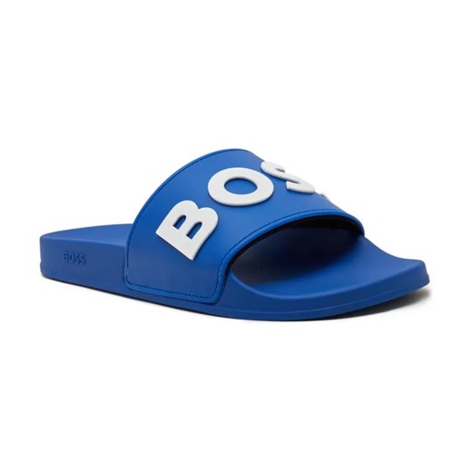 BOSS BLACK Klapki Kirk_Slid_rblg_N ze sklepu Gomez Fashion Store w kategorii Klapki męskie - zdjęcie 184309962