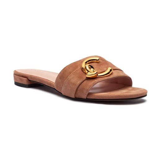 Coccinelle Skórzane klapki C-ME ze sklepu Gomez Fashion Store w kategorii Klapki damskie - zdjęcie 184309963