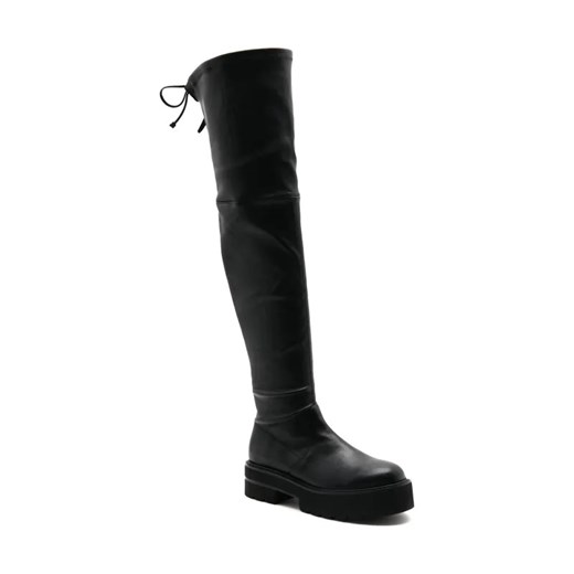 Stuart Weitzman Skórzane muszkieterki LOWLAND ze sklepu Gomez Fashion Store w kategorii Kozaki damskie - zdjęcie 184309974