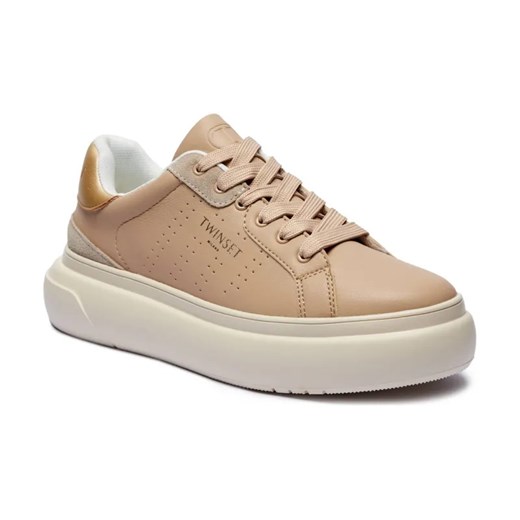 TWINSET Skórzane sneakersy ze sklepu Gomez Fashion Store w kategorii Buty sportowe damskie - zdjęcie 184310024