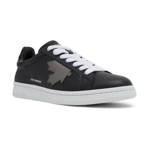 Dsquared2 Skórzane trampki Lace-Up Low top ze sklepu Gomez Fashion Store w kategorii Trampki męskie - zdjęcie 184310072
