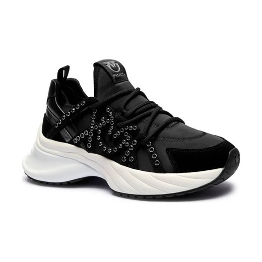 Pinko Sneakersy ARIEL 16 | z dodatkiem skóry ze sklepu Gomez Fashion Store w kategorii Buty sportowe damskie - zdjęcie 184310093