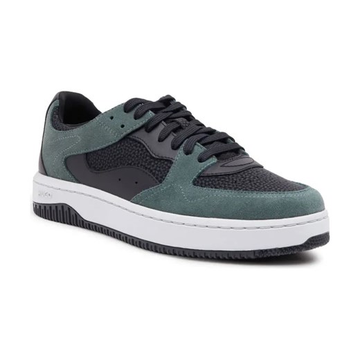 HUGO Sneakersy Kilian_Tenn_ltmx | z dodatkiem skóry ze sklepu Gomez Fashion Store w kategorii Buty sportowe męskie - zdjęcie 184310160