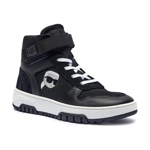 Karl Lagerfeld Kids Skórzane sneakersy ze sklepu Gomez Fashion Store w kategorii Buty sportowe dziecięce - zdjęcie 184310244