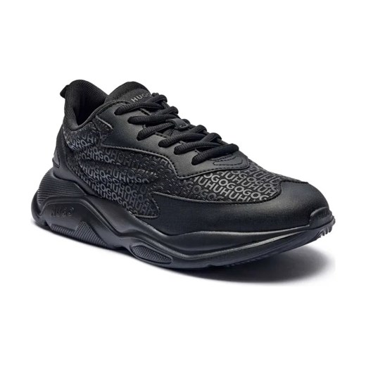 HUGO Sneakersy Leon_runn_mono ze sklepu Gomez Fashion Store w kategorii Buty sportowe męskie - zdjęcie 184310274