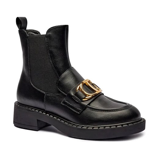TWINSET Skórzane sztyblety ze sklepu Gomez Fashion Store w kategorii Botki - zdjęcie 184310300