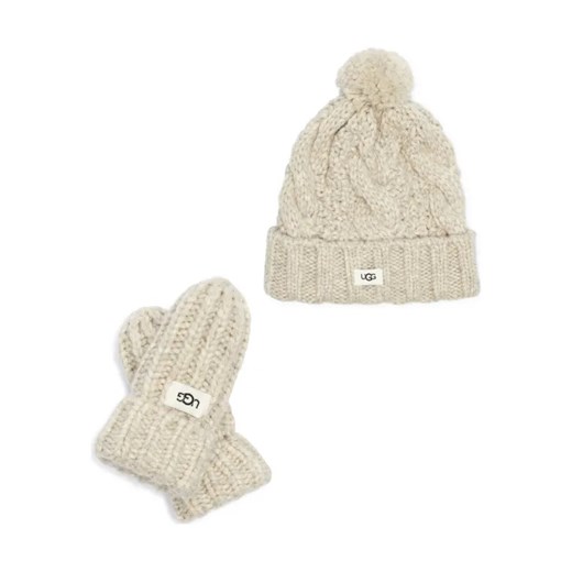 UGG Czapka + rękawiczki | z dodatkiem wełny ze sklepu Gomez Fashion Store w kategorii Czapki dziecięce - zdjęcie 184310343
