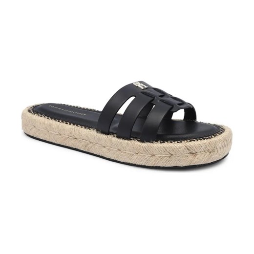 Tommy Hilfiger Skórzane klapki ze sklepu Gomez Fashion Store w kategorii Klapki damskie - zdjęcie 184310401