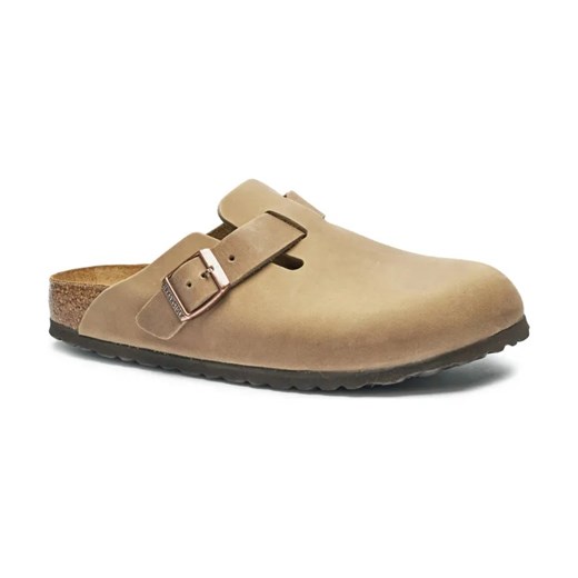 Birkenstock Skórzane mule BOSTON ze sklepu Gomez Fashion Store w kategorii Klapki damskie - zdjęcie 184310423