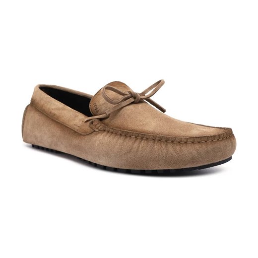 BOSS BLACK Skórzane mokasyny Driver_Mocc_sdbk ze sklepu Gomez Fashion Store w kategorii Mokasyny męskie - zdjęcie 184310480
