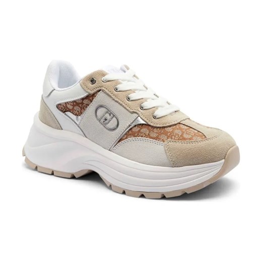 Liu Jo Skórzane sneakersy EVA 02 ze sklepu Gomez Fashion Store w kategorii Buty sportowe damskie - zdjęcie 184310510