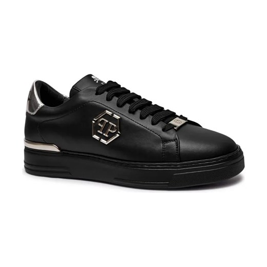 Philipp Plein Skórzane sneakersy Hexagon ze sklepu Gomez Fashion Store w kategorii Buty sportowe męskie - zdjęcie 184310544