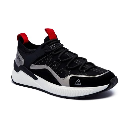 Iceberg Skórzane sneakersy COMB.SPACE ze sklepu Gomez Fashion Store w kategorii Buty sportowe męskie - zdjęcie 184310570