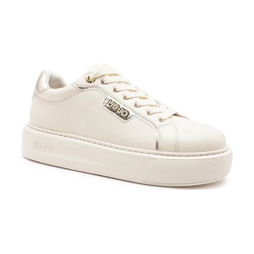 Liu Jo Skórzane trampki KYLIE 18 ze sklepu Gomez Fashion Store w kategorii Trampki damskie - zdjęcie 184310592