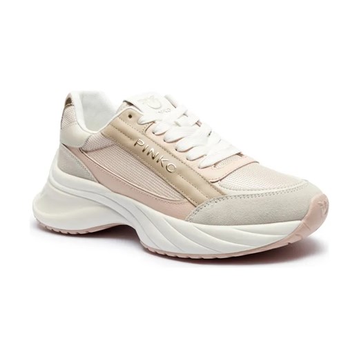 Pinko Sneakersy ARIEL 07 | z dodatkiem skóry ze sklepu Gomez Fashion Store w kategorii Buty sportowe damskie - zdjęcie 184310643