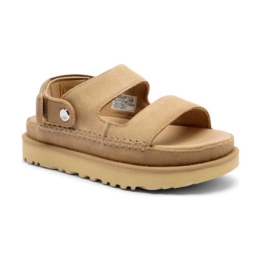UGG Skórzane sandały 2w1 W GoldenStar Glide ze sklepu Gomez Fashion Store w kategorii Klapki damskie - zdjęcie 184310644