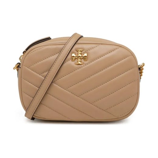 TORY BURCH Skórzana listonoszka Kira Chevron Camera ze sklepu Gomez Fashion Store w kategorii Listonoszki - zdjęcie 184310712