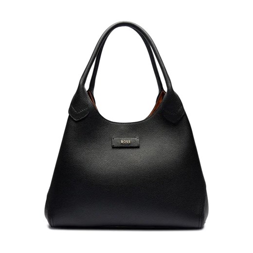 BOSS BLACK Skórzana shopperka Lenah ze sklepu Gomez Fashion Store w kategorii Torby Shopper bag - zdjęcie 184310732