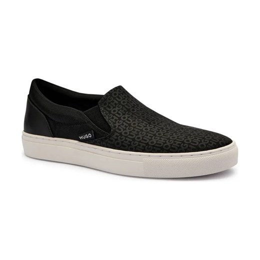 HUGO Slip on Morrie_Slon_rnmono ze sklepu Gomez Fashion Store w kategorii Trampki męskie - zdjęcie 184310740